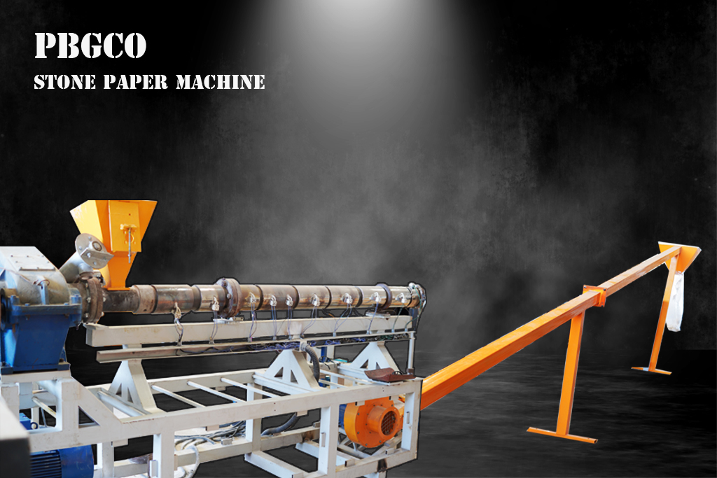 Stone paper production machine