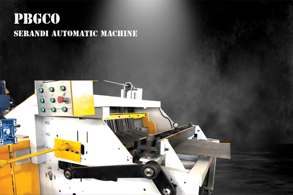 خرید دستگاه تمام اتوماتیک تولید توری سرندی